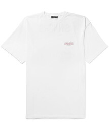 BALENCIAGA | Balenciaga Oversized Printed Cotton-Jersey T-Shirt(Tシャツ/カットソー)