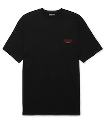 BALENCIAGA | Balenciaga Oversized Printed Cotton-Jersey T-Shirt(Tシャツ/カットソー)
