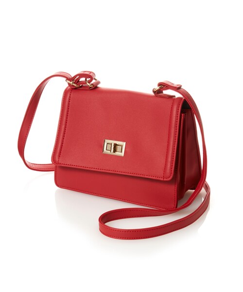 GRL（グレイル）の「スクエアショルダーバッグ（ショルダーバッグ・レディース・ボルドー/ブラック/レッド/ピンク/ブラウン/グリーン/ネイビー/キャメル/ダークグリーン・F）」の9枚目の写真