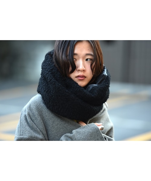 【18AW my beautiful landlet ファービッグスヌード】 my beautiful landlet（マイビューティフルランドレット）の「ボア