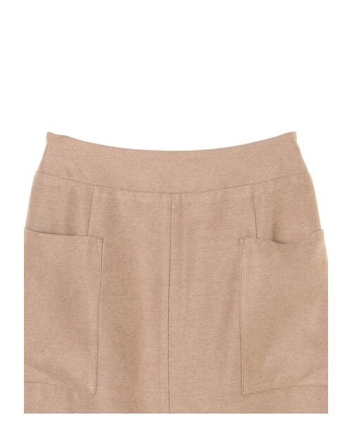 earth music&ecology(アースミュージックアンドエコロジー)の「・Wポケットナロースカート(スカート・ブラック/ベージュ/ピンクベージュ・S/M)」の6枚目の写真