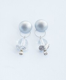 PAULOWNIA | 2Way カボション(ピアス（両耳用）)