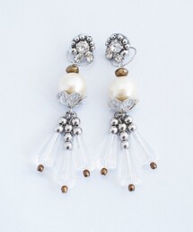 PAULOWNIA | WEB限定 2Wayクリアービジュー(ピアス（両耳用）)