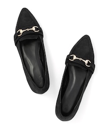 GRL | ビット付スエードローファーパンプス(ローファー)