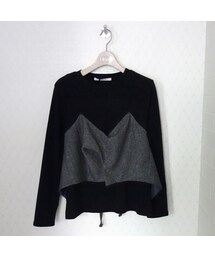 person&people | ビスチェ付き　カットソー(Tシャツ/カットソー)