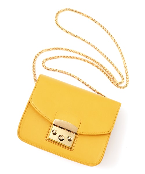 GRL（グレイル）の「チェーンショルダーマルチポシェットバッグ（ショルダーバッグ・レディース・グレー/グリーン/ブラック/レッド/ピンク/ネイビー/ボルドー/ベージュ/マスタード/グレージュ/濃いピンク/パープル/イエロー/ホワイト/ラベンダー/ブルー/モカ/オリーブ/アイボリー・F/Ｆ）」の14枚目の写真