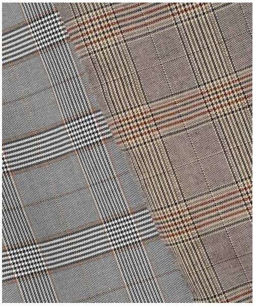 w closet（ダブルクローゼット）の「ハイウエストチェック柄タックパンツ（パンツ・レディース・ブラウン/グレー・FREE）」の8枚目の写真