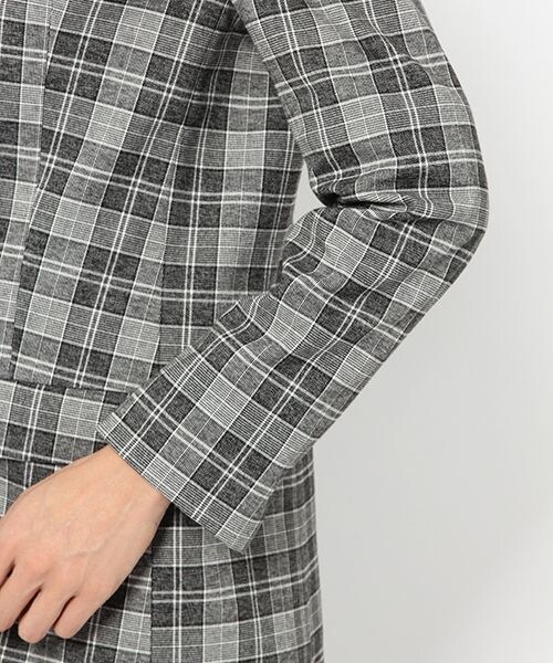 laboratory work（ラボラトリーワーク）の「ダブルブレストチェックジャケット（ジャケット/アウター・グレー系/ブルー系）」の18枚目の写真