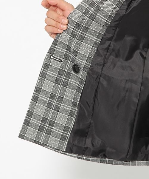 laboratory work（ラボラトリーワーク）の「ダブルブレストチェックジャケット（ジャケット/アウター・グレー系/ブルー系）」の21枚目の写真