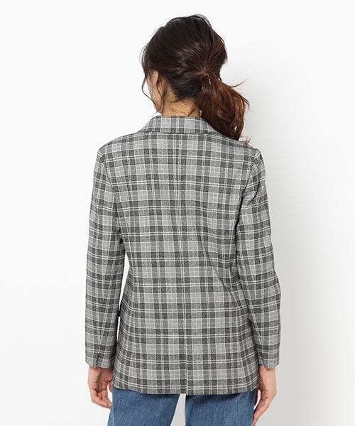 laboratory work（ラボラトリーワーク）の「ダブルブレストチェックジャケット（ジャケット/アウター・グレー系/ブルー系）」の14枚目の写真