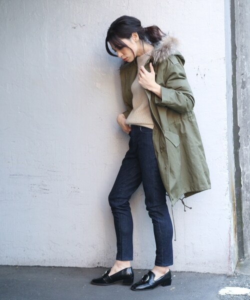 laboratory work（ラボラトリーワーク）の「モッズコート（ジャケット/アウター・カーキ）」の4枚目の写真