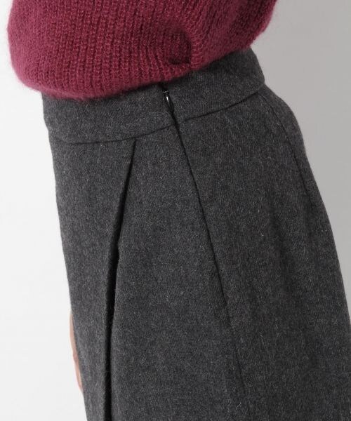 laboratory work（ラボラトリーワーク）の「タイトアシメラップスカート（スカート・グレー/チャコールグレー/ネイビー）」の13枚目の写真