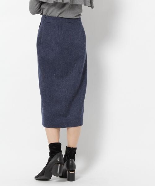 laboratory work（ラボラトリーワーク）の「タイトアシメラップスカート（スカート・グレー/チャコールグレー/ネイビー）」の8枚目の写真