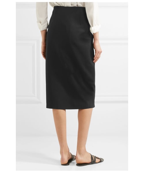 THE ROW ザ ロウ ロング・マキシ丈スカート XS 黒 【古着】【中古  