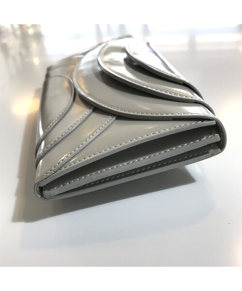 未使用級✨イロセ fold 3f wallet w chain チェーン長財布