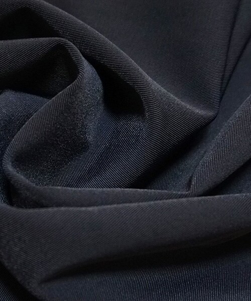 Tiffee SELECT（ティフィーセレクト）の「光沢とろみシンプルガウチョワイドパンツ（その他パンツ・レディース・キャメル/ネイビー・M）」の5枚目の写真