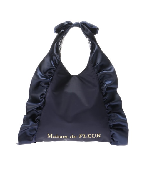 Maison de FLEUR（メゾンドフルール）の「フリルショルダートート