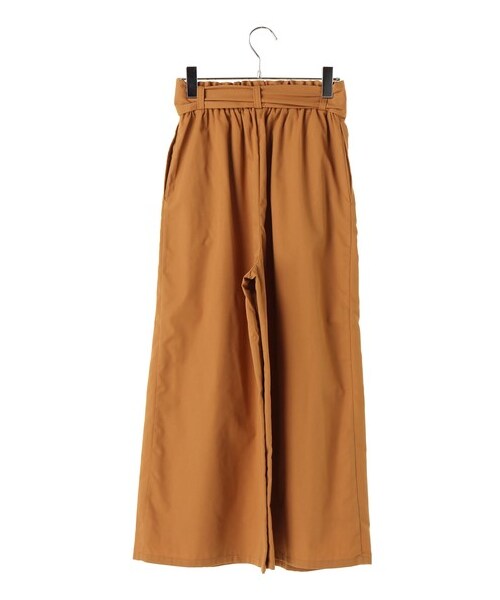 earth music&ecology（アースミュージックアンドエコロジー）の「・luluOMツイルワイドパンツ（パンツ・キャメル・F）」の2枚目の写真