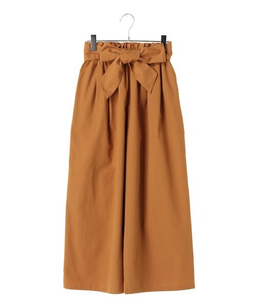 earth music&ecology（アースミュージックアンドエコロジー）の「・luluOMツイルワイドパンツ（パンツ・キャメル・F）」の7枚目の写真