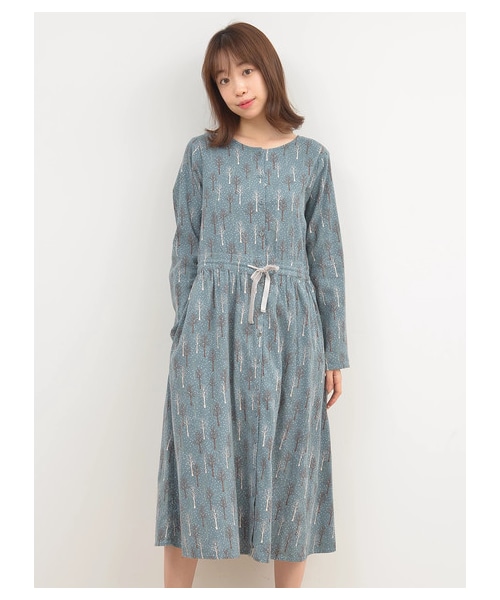 Samansa Mos2（サマンサ モスモス）の「雪柄ワンピース（）」 - WEAR