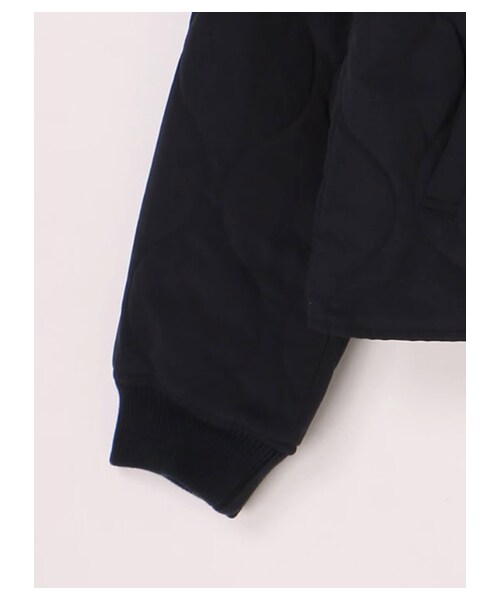 ehka sopo(エヘカソポ)の「キルティングジャケット(ジャケット/アウター・ベージュ/カーキ/ネイビー・M)」の4枚目の写真