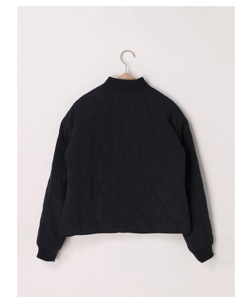 ehka sopo(エヘカソポ)の「キルティングジャケット(ジャケット/アウター・ベージュ/カーキ/ネイビー・M)」の2枚目の写真