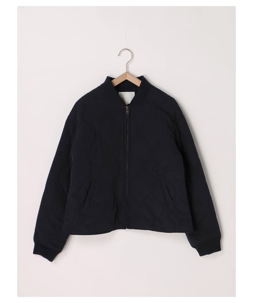 ehka sopo(エヘカソポ)の「キルティングジャケット(ジャケット/アウター・ベージュ/カーキ/ネイビー・M)」の1枚目の写真