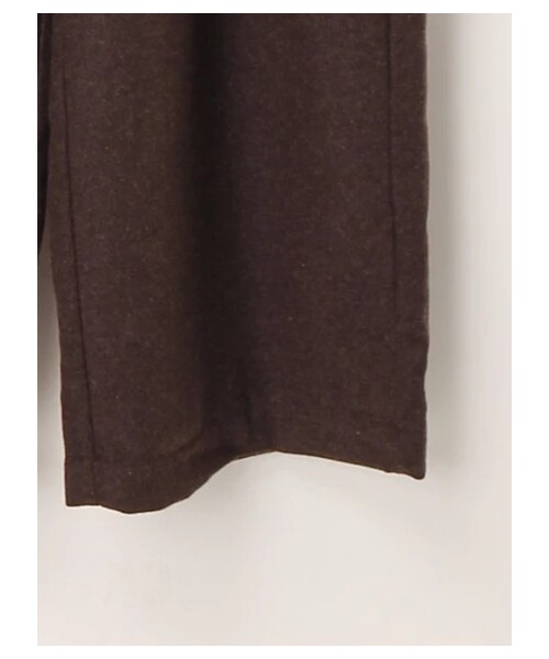 ehka sopo(エヘカソポ)の「フラノサス付ワイドパンツ(パンツ・グレー/ブラウン/カーキ・M)」の5枚目の写真