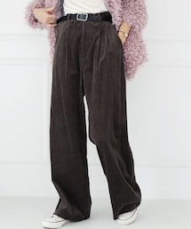 DHOLIC | ベルトSETコーデュロイパンツ(その他パンツ)