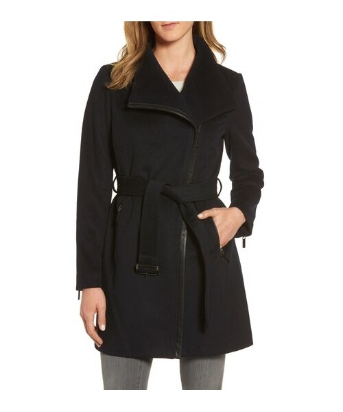 michael kors wool blend coat
