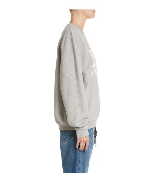 PROENZA SCHOULER（プロエンザ スクーラー）の「Women's Proenza Schouler Pswl Graphic Jersey Oversize Sweatshirt（スウェット・レディース・Gray・Large/Medium/Small/X-Small）」の5枚目の写真
