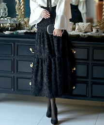 DINT | ラヴィフリンジロングスカート(スカート)