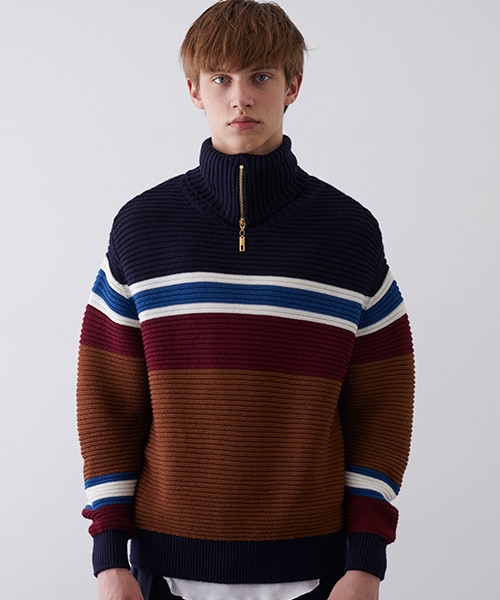 CULLNI ニット CULLNI（クルニ）の「ジップタートルニット（）」 - WEAR
