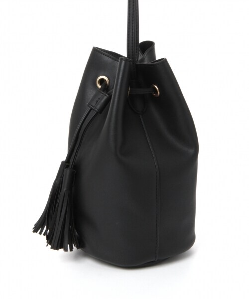 LOWRYS FARM（ローリーズファーム）の「アソートキンチャクＢＡＧ（バッグ・ブラック/ハナガラ/シルバー）」の6枚目の写真