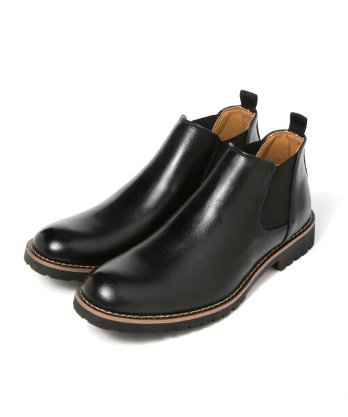 Bliss Point ブリスポイント の ワークソールサイドゴアブーツ シューズ Wear