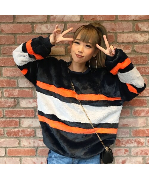 No Brand ノーブランド の もこもこジャイアンtops ニット セーター Wear