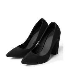 GRL | ポインテッドトゥスエードパンプス(パンプス)