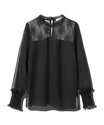 GRL | シースルートップス(シャツ/ブラウス)