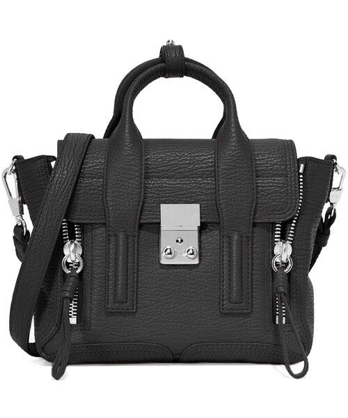 3.1 Phillip Lim(スリーワンフィリップリム)の「3.1 Phillip Lim Pashli Mini Satchel(ショルダーバッグ・レディース・Black・One Size)」の1枚目の写真