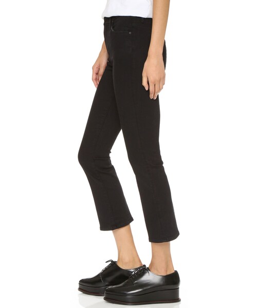 mother（マザー）の「MOTHER The Insider Crop Jeans（デニムパンツ・レディース・Black・24/25/26/27/28/29/30/31/32）」の3枚目の写真