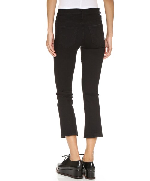 mother（マザー）の「MOTHER The Insider Crop Jeans（デニムパンツ・レディース・Black・24/25/26/27/28/29/30/31/32）」の2枚目の写真