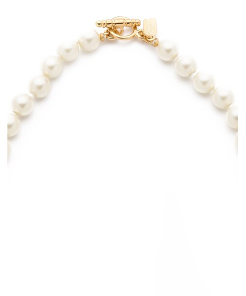 Kenneth Jay Lane（ネスジェイレーン）の「Kenneth Jay Lane Imitation Pearl Necklace（ネックレス・レディース・Gold・One Size）」の3枚目の写真
