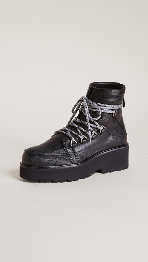 platform hiking boots