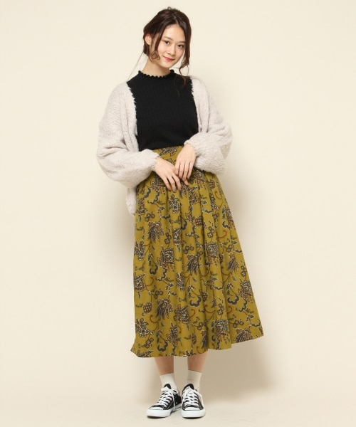 PAGEBOY（ページボーイ）の「ペイズリー柄フレアスカート（）」 - WEAR