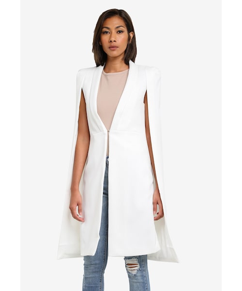 longline cape blazer
