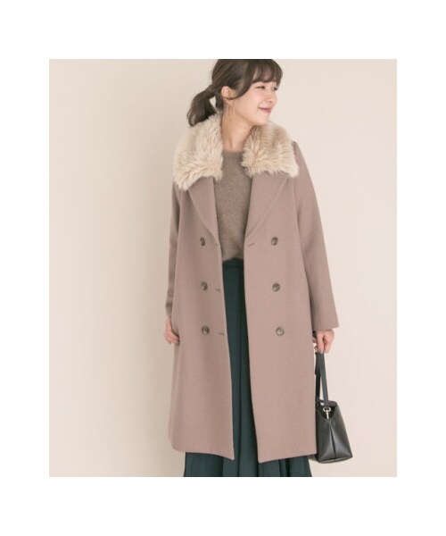 URBAN RESEARCH ROSSO WOMEN（アーバンリサーチ ロッソ）の「ファー衿 