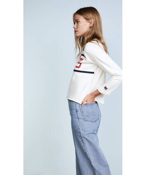 Levi's（リーバイス）の「Levi's Logo Sweatshirt（スウェット・レディース・White・L/M/S/XS）」の6枚目の写真