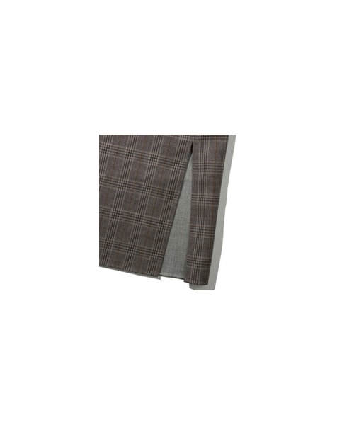 AURALEE（オーラリー）の「DOUBLE FACE CHECK HAND-SEWN SLIT