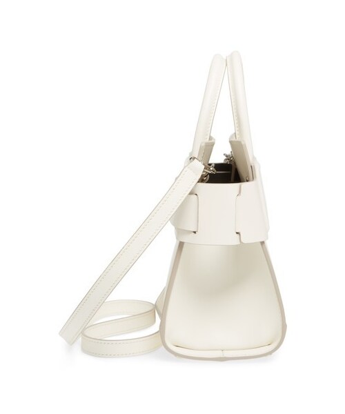 GIVENCHY(ジバンシイ)の「Givenchy Mini Horizon Calfskin Leather Tote - Ivory(トートバッグ・レディース・White・One Size)」の2枚目の写真