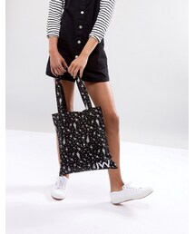 Jack Willsの「Jack Wills Star Print Book Bag（トートバッグ